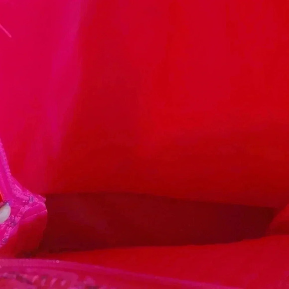 NWOT Kaddie and Libbie pink quilted Bookbag - Picture 6 of 7